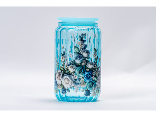Clear Blue Luxury Water Jug