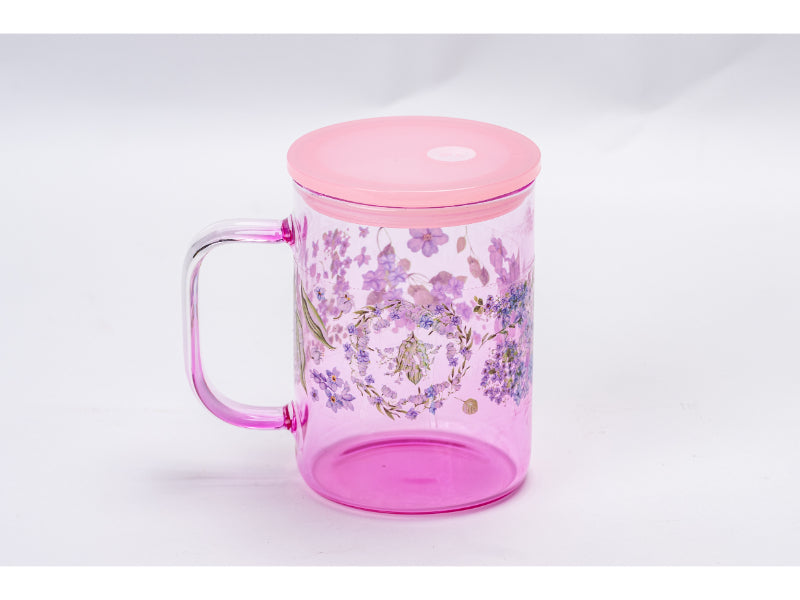Aura Pink Luxury Handled Jug